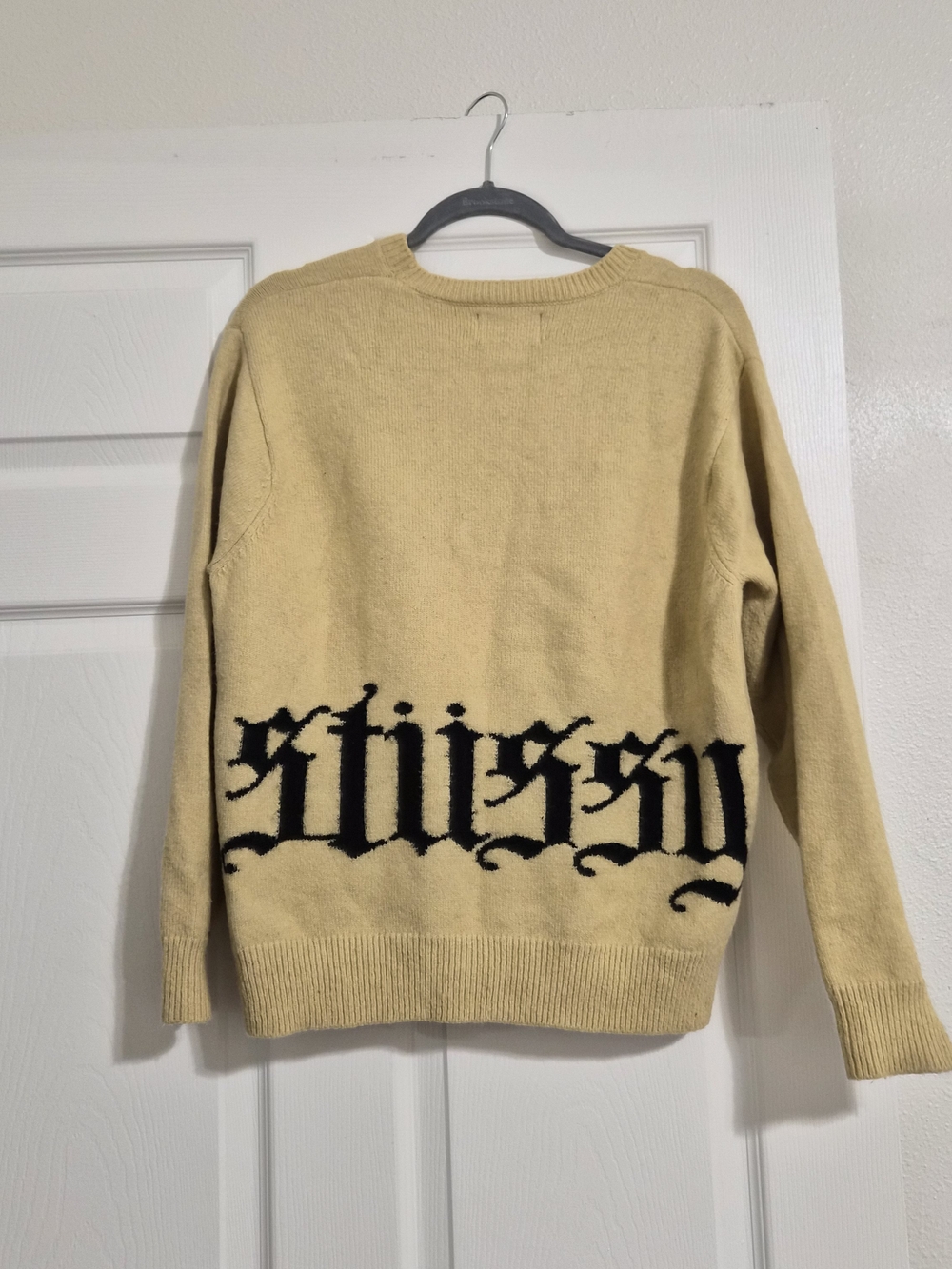 Yellow Stussy Sweater